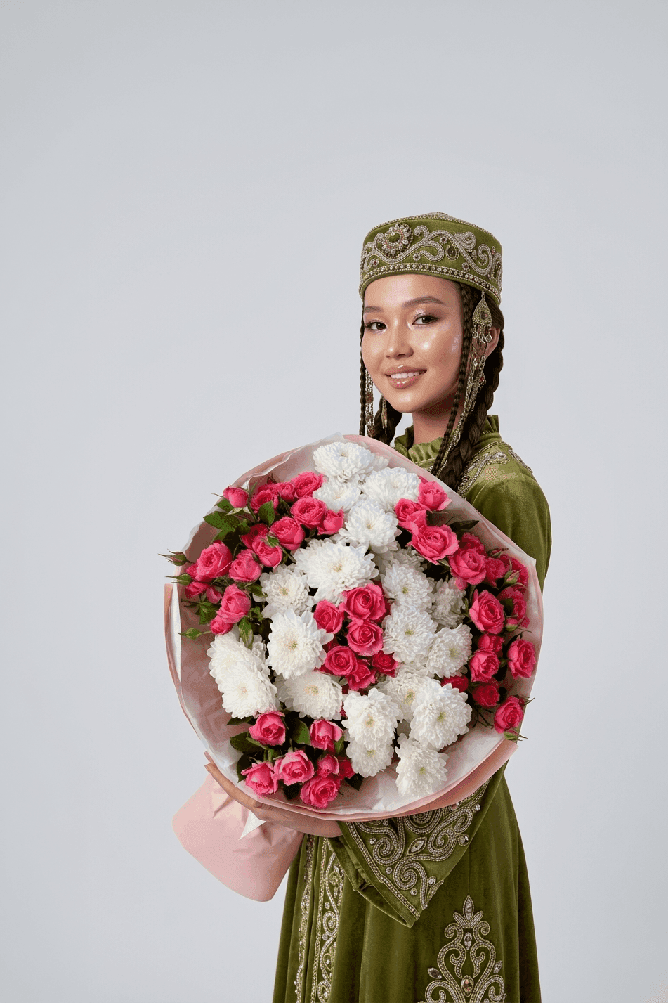 Бело-розовая симфония